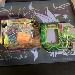 Pokémon Trading Card Tin with Cards